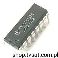 [55szt] MC74LS137N Decoder 3 to 8 Line DIP16 MOTOROLA