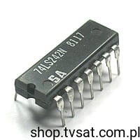 [50szt] 74LS242N Quad Buffer 3-State Invert DIP14 SIGNETICS