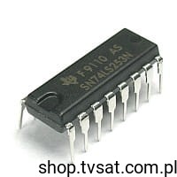[20pcs] SN74LS253N Dual Multiplexer 3 State DIP16 TI 