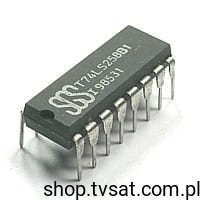 [50szt] T74LS258B1 Quad Multiplexer 3-State DIP16 SGS
