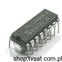 [2pcs] 74LS366AN Hex Buffers DIP16 SIGNETICS