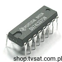 [50pcs] SN74LS375N Quad Latch Adresable DIP16 TI 