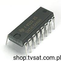 [19pcs] SN74LS446N Rx-Tx Line 4-Bit DIP16 TI 