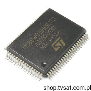 [3szt] M58BW016BB80T3 FLASH Memory SMD-QFP80 STM