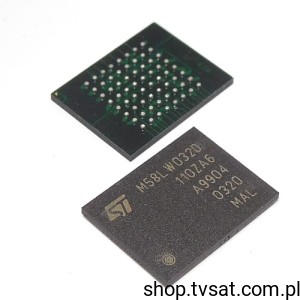 [3pcs] M58LW032D Flash 32MB SMD-BGA64 STM