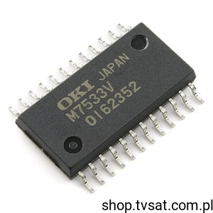 [3szt] MSM7533VGS-K Dual Rail CODEC ICs SMD-SO24L OKI