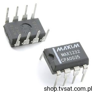 [4szt] MAX1232CPA Suprvisor 4.5V/4.75V for MCU DIP8 MAXIM