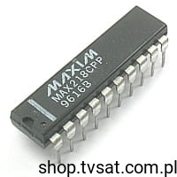 [5szt] MAX218CPP Dual Transceiver RS232 DIP20 MAXIM