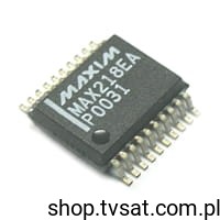 [2szt] MAX218EA Dual Transceiver RS232 SMD-TSSOP20 MAXIM