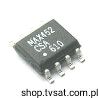 [4szt] MAX452CSA Video Multiplexer Amplifier SMD-SO8 MAXIM