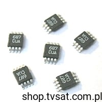 [3szt] MAX687CUA 3.3V 1A Linear Regulator SMD-UMAX8 MAXIM