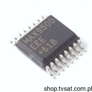 [4szt] MAX9500EEE+T HDTV Filter 3 Channels SMD-TSSOP16 MAXIM