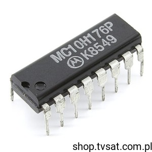 [20pcs] MC10H176P Hex D master-slave flip-flop DIP16 MOTOROLA