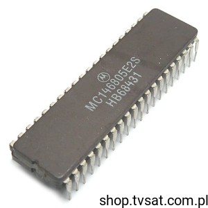 [4szt] MC146805E2S Single Chip MCU DIP40C MOTOROLA USED