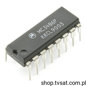 [40pcs] MC3487P Quad RS422 Line Transmitter DIP16 MOTOROLA