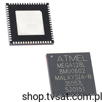 [1pc] ATMEGA128L8MU MCU RISC 8-Bit 16MHz SMD-QFN48 ATMEL