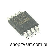 [20szt] MIC2025-2BMM 5.5V 0.5A Power Switch SMD-TSSOP8 MICREL