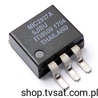 [20szt] MIC2937A5.0BU 5V Voltage Regulator SMD-TO263 MICREL