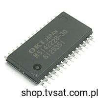 [4szt] MSM514222B-30GS 1MBit Field FIFO Memory SMD-SO28 OKI
