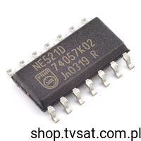 [3pcs] NE521D Dual Differential Comparator SMD-SO14 PHILIPS