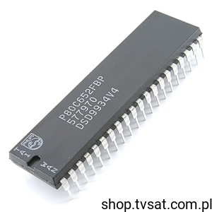 [2pcs] P80C652FBP UPC 8Bit 16MHz DIP40 PHILIPS
