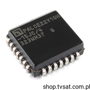 [5pcs] PALCE22V10H-15JC-4 PLD In-12 Out-10 Flash SMD-PLCC28 AMD