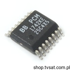 [5szt] PCM1742KE 24Bit DA Converter Audio SMD-TSSOP16 TI 