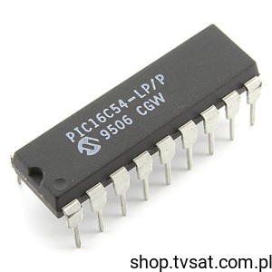 [4szt] PIC16C54-LP/P MCU 25Bit-RAM 512x8-EPROM DIP18 MICROCHIP