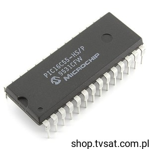 [4szt] PIC16C55-HS/P UPC 20MHz 24Bit-RAM DIP28 MICROCHIP