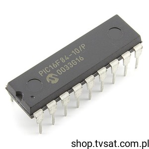 [2szt] PIC16F84-10-P MCU 8-Bit Flash DIP18 MICROCHIP