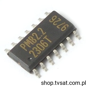 [40szt] PMB2306TV2.2G 220MHz PLL Synthesizer SMD-SO14 SIEMENS