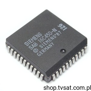 [5pcs] SAB16C450N Asynchronic Receiver ICs SMD-PLCC44 SIEMENS
