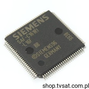[1pc] SAF-C161RI-L16FBB MCU 16Bit 16MHz SMD-QFP100 SIEMENS