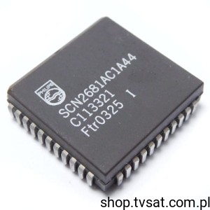 [3pcs] SCN2681AE1A44C DUART ICs SMD-PLCC44 PHILIPS