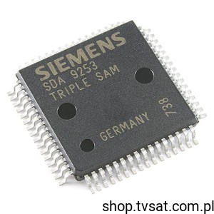 [30pcs] SDA9253-TRIPLE Country Synchron to PIP SMD-QFP64 SIEMENS