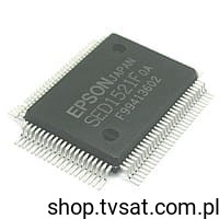 [4szt] SED1521F0A Dot Matrix LCD Driver SMD-QFP100 EPSON