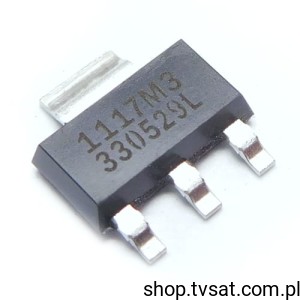 [50pcs] SPX1117M3-L-3-3/TR 3.3V 0.8A Volt Reg SMD-SOT223 EXAR