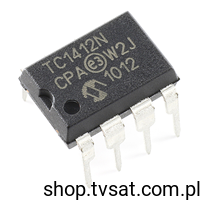 [10szt] TC1412N MOSFET Power Driver 2A 16V DIP8 MICROCHIP