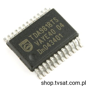 [19szt] TDA9818TS Multist VIF-SIF-PLL FM-PLL-AM SMD-TSSOP24 PHILIPS