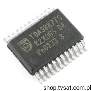 [4szt] TDA9887TS Multistandard Vision FM Sound IF SMD-SO24 PHILIPS