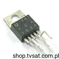 [40szt] TEA7034 5V 0.5A Voltage Regulator TO220-5 SGS