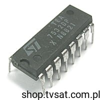 [5szt] TEA7532DP Prog. Amplifier Step 6dB 0.1W DIP16 STM
