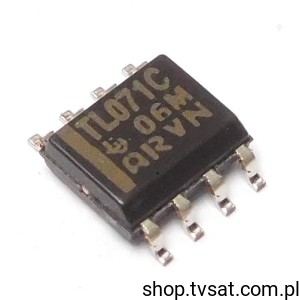 [100szt] TL071C OP Amplifier J-FET SMD-SO8 TI 