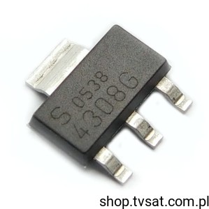 [20pcs] TLE4308G Volt Regulator_TLE4307 SMD-SOT223 INFINEON