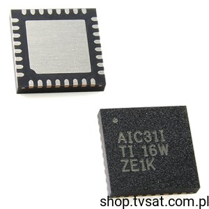 [3pcs] TLV320AIC31IRHBT Codec for Audio Phone SMD-QFN32 TI 