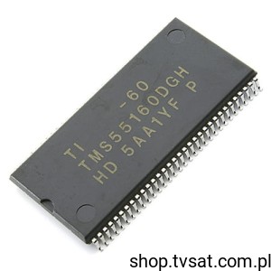 [2szt] TMS55160-60DGH Multiport video RAM SMD-SO64 TI  USED