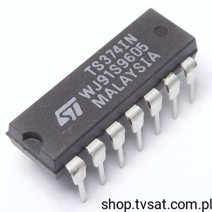 [100szt] TS374IN Quad Comparator DIP14 SGS