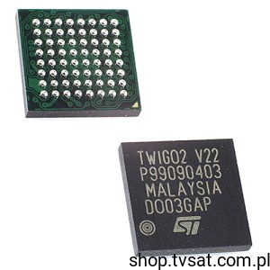 [20pcs] TWIG02-V22 TWIG ASIC OEM ICs SMD-BGA64 STM