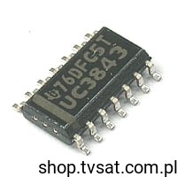 [20pcs] UC3843DR 30V 1A Mode PWM Contr SMD-SO14 TI 