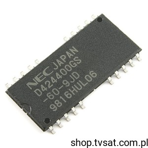 [3szt] UPD424400GS-60-9JD 4MBit DRAM Memory SMD-SO20 NEC